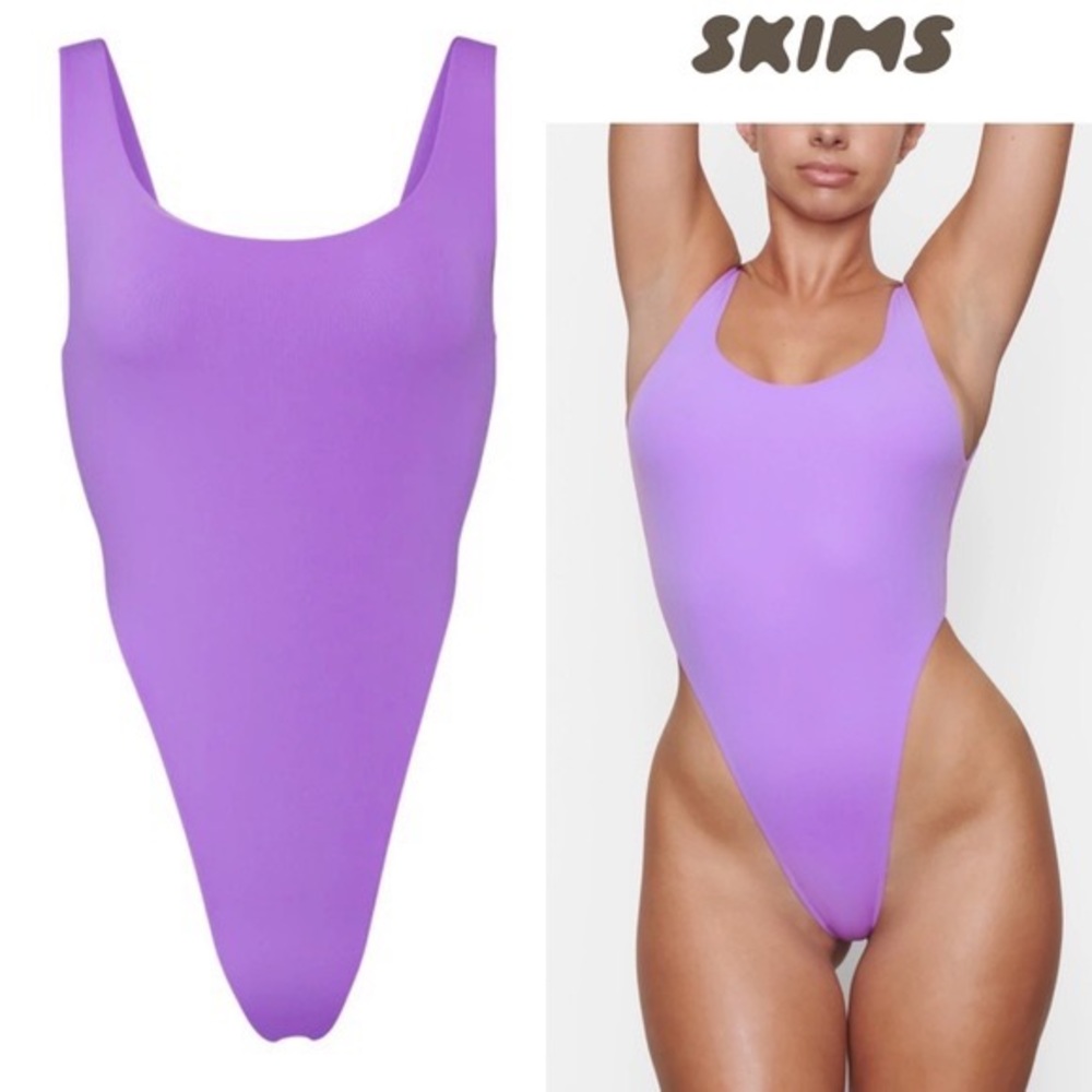 SKIMS Fits Everybody high cut bodysuit